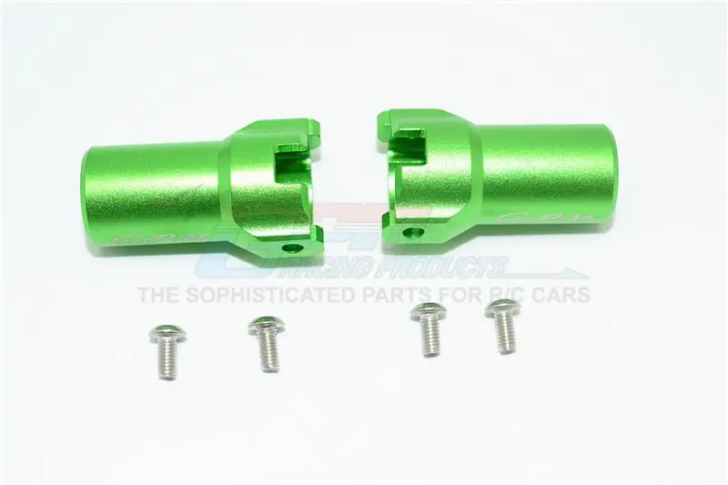 Hpi Venture Toyota Fj Cruiser Aluminum Rear Axle Adapter - 1Pr Set Green 1