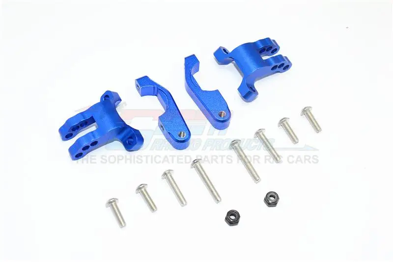 Hpi Venture Toyota Fj Cruiser Aluminum Rear Shock Mount - 14Pc Set Blue 1