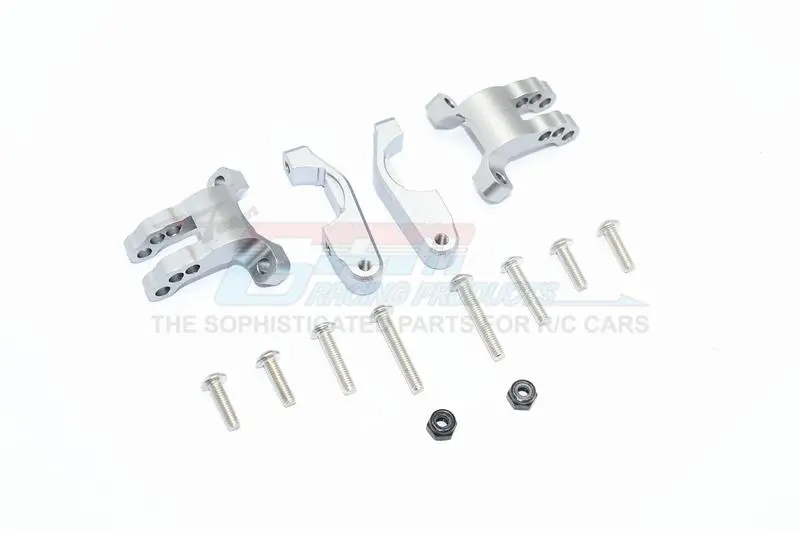 Hpi Venture Toyota Fj Cruiser Aluminum Rear Shock Mount - 14Pc Set Gray Silver 1
