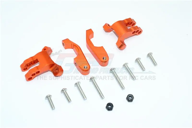 Hpi Venture Toyota Fj Cruiser Aluminum Rear Shock Mount - 14Pc Set Orange 1