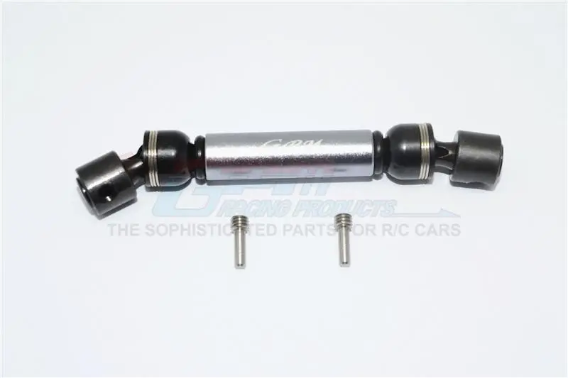 Hpi Venture Toyota Fj Cruiser Aluminum & Steel Center Cvd Drive Shaft - 1Pc Set Gray Silver 1
