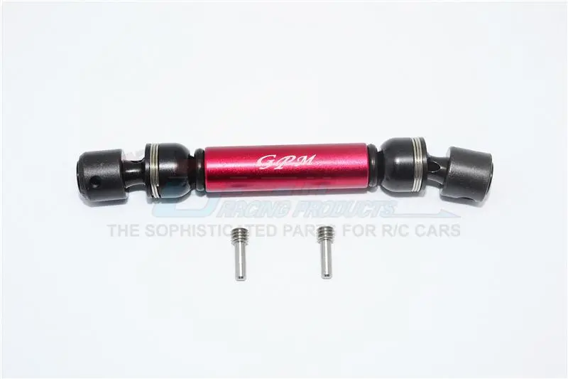Hpi Venture Toyota Fj Cruiser Aluminum & Steel Center Cvd Drive Shaft - 1Pc Set Red 1