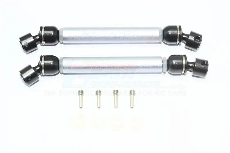 Hpi Venture Toyota Fj Cruiser Aluminum + Steel Front / Rear Cvd Main Shafts - 1Pr Set Silver 1