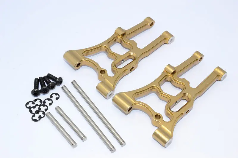 Hpi Wr8 Flux Aluminum Front Suspension Arm - 1Pr Set Titanium 1