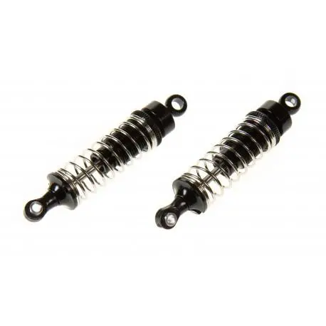 Hpi Wr8 Flux Aluminum Rear Adjustable Damper (75Mm) - 1Pr Set Black 1