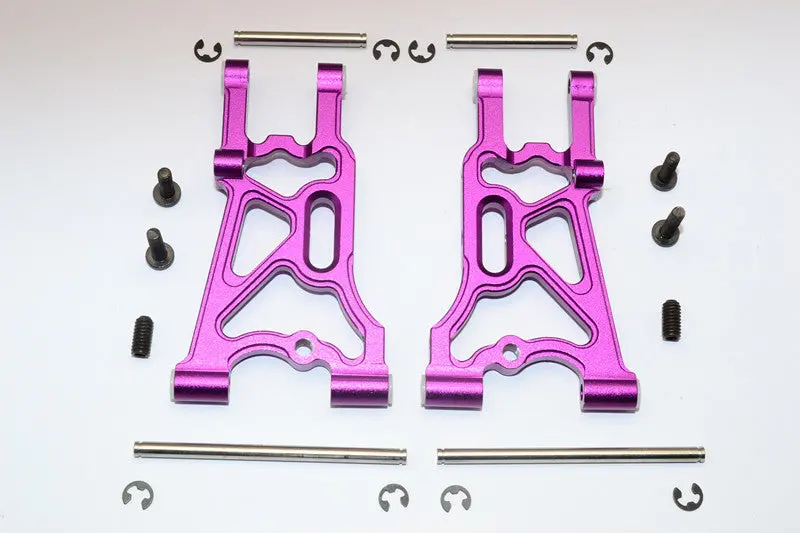 Hpi Wr8 Flux Aluminum Rear Suspension Arm - 1Pr Set Purple 1