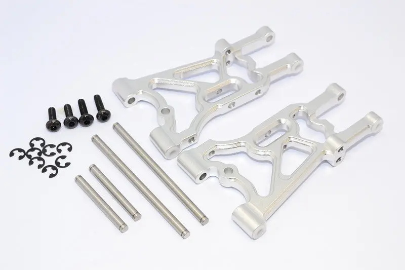 Hpi Wr8 Flux Aluminum Rear Suspension Arm - 1Pr Set Silver 1