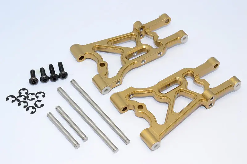 Hpi Wr8 Flux Aluminum Rear Suspension Arm - 1Pr Set Titanium 1