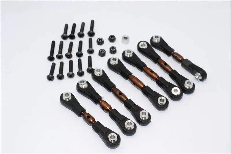 Hpi Wr8 Flux Spring Steel Completed Tie Rod - 7 Pcs Set 1