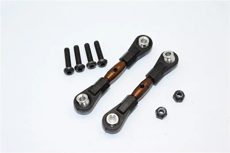 Hpi Wr8 Flux Spring Steel Upper Rear Tie Rod - 1 Pr Set 1