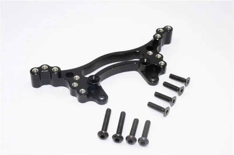 Hsp 94103 Aluminum Rear Shock Tower - 1Pc Black 1