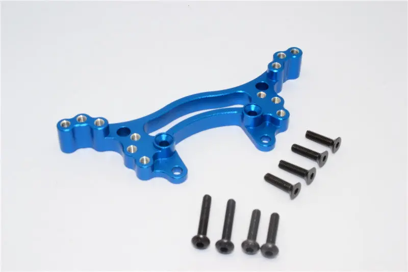 Hsp 94103 Aluminum Rear Shock Tower - 1Pc Blue 1