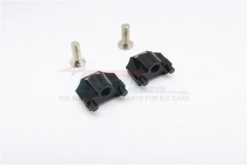Kyosho Mini Inferno Aluminum Battery Holder Mount With Screws - 1Pr Set Black 1