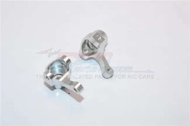 Kyosho Mini Inferno Aluminum Front Knuckle Arm - 1Pr Silver 1