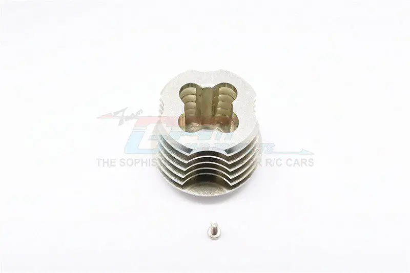 Kyosho Mini Inferno Aluminum Heat Sink For Speed Controller With Screw - 1Pc Set Titanium 1
