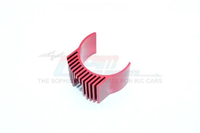 Kyosho Mini Inferno Aluminum Motor Heat Sink (Special Design) - 1Pc Red 1