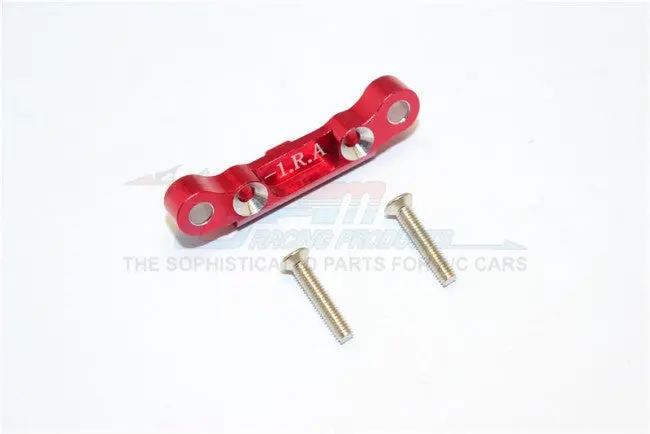 Kyosho Mini Inferno Aluminum Rear Arm Bulk (1 Deg) For Rear Gear Box With Screws - 1Pc Set Red 1