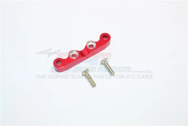 Kyosho Mini Inferno Aluminum Rear Arm Bulk For Front Gear Box With Screws - 1Pc Set Red 1