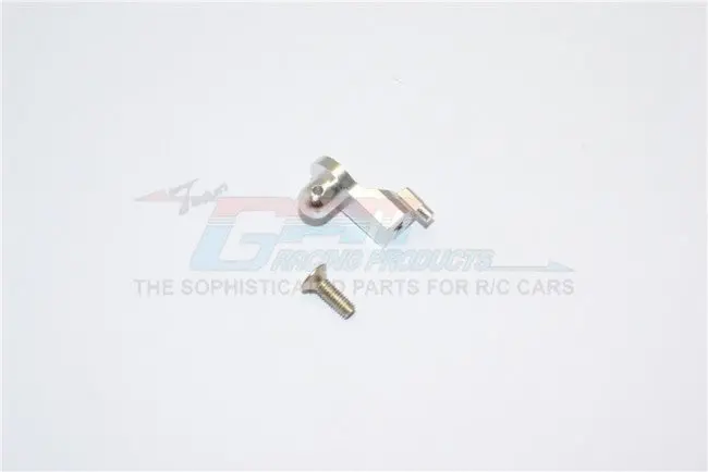 Kyosho Mini Inferno Aluminum Rear Body Posts Mount With Screw - 1Pc Set Silver 1