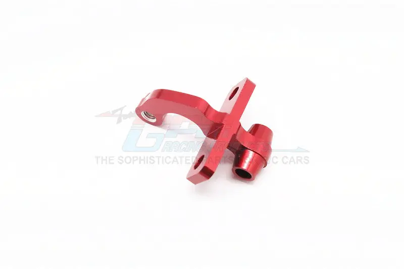 Kyosho Mini Inferno Aluminum Rear Gear Box Mount Connector (Linking Tie Rod & Gear Box Mount) - 1Pc Red 1
