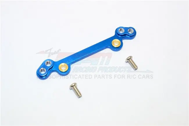 Kyosho Mini Inferno Aluminum Steering Plate - 1Pc Blue 1