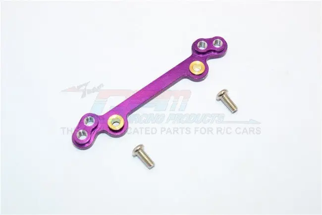 Kyosho Mini Inferno Aluminum Steering Plate - 1Pc Purple 1
