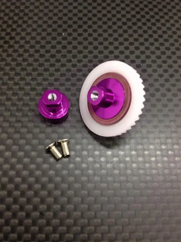 Kyosho Mini Inferno Delrin Front/Rear Ball Differential With Screws - 1 Complete Set Purple 1