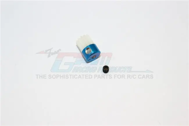 Kyosho Mini Inferno Delrin Motor Gear (12T) - 1Pc Set Blue 1