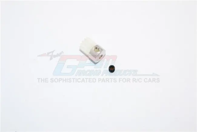 Kyosho Mini Inferno Delrin Motor Gear (12T) - 1Pc Set Silver 1