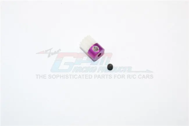Kyosho Mini Inferno Delrin Motor Gear (13T) - 1Pc Set Purple 1