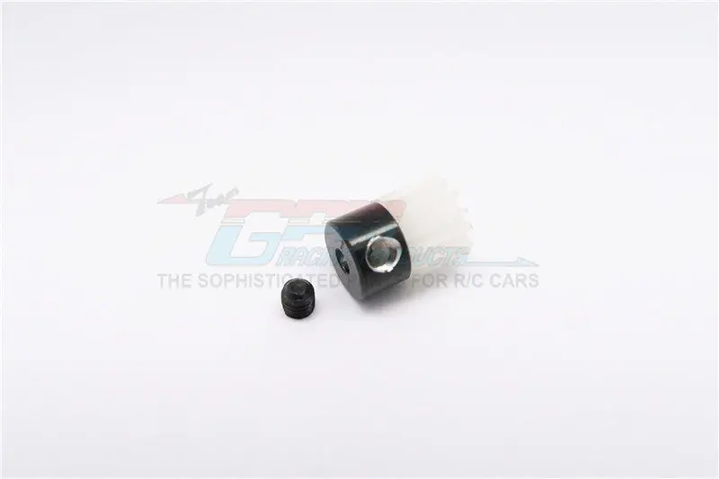 Kyosho Mini Inferno Delrin Motor Gear (14T) - 1Pc Set Black 1