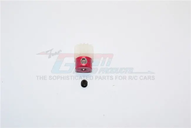 Kyosho Mini Inferno Delrin Motor Gear (15T) - 1Pc Set Red 1