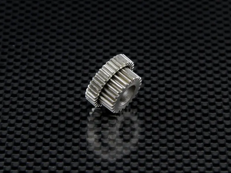 Kyosho Mini Inferno Steel Cs Slipper Gear 24T & 32T - 1 Set Silver 1