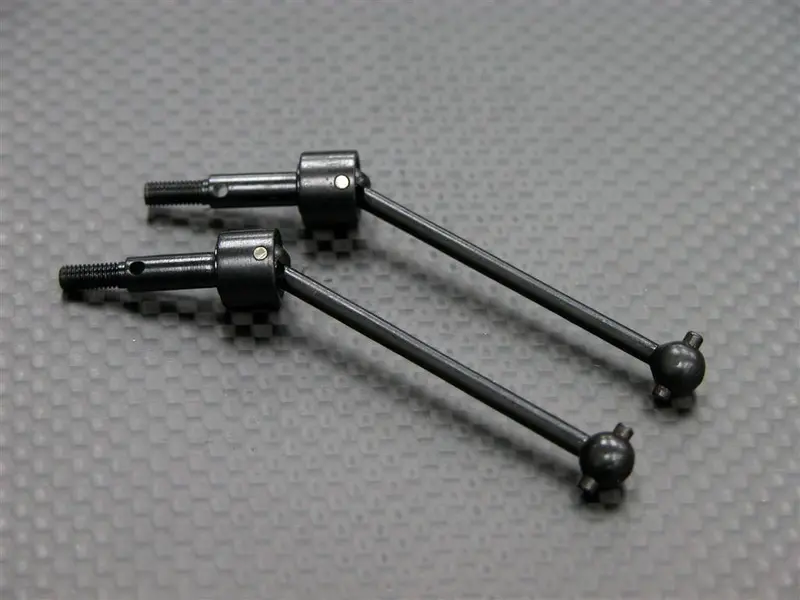 Kyosho Mini Inferno Steel Front Universal Swing Shaft (45Mm Cvd Design) - 1Pr Black 1