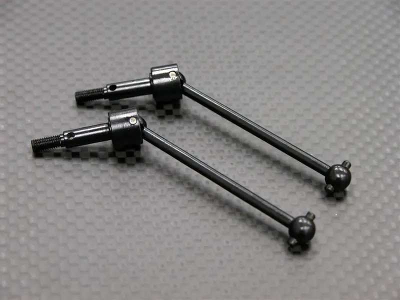 Kyosho Mini Inferno Steel Rear Universal Swing Shaft (47Mm Cvd Design) - 1Pr Black 1