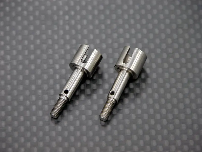 Kyosho Mini Inferno Titanium Front/Rear Wheel Shaft - 1 Pr 1