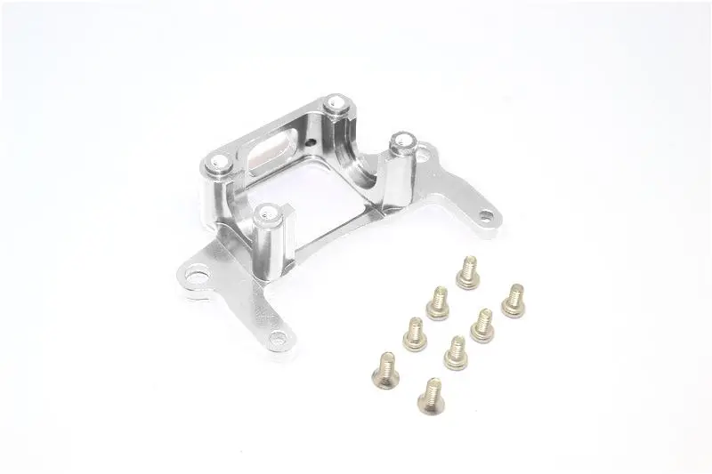 Kyosho Mini-Z Awd Aluminum Rear Gear Box Lower Tray With Screws (Economy Version) - 1Pc Set Silver 1