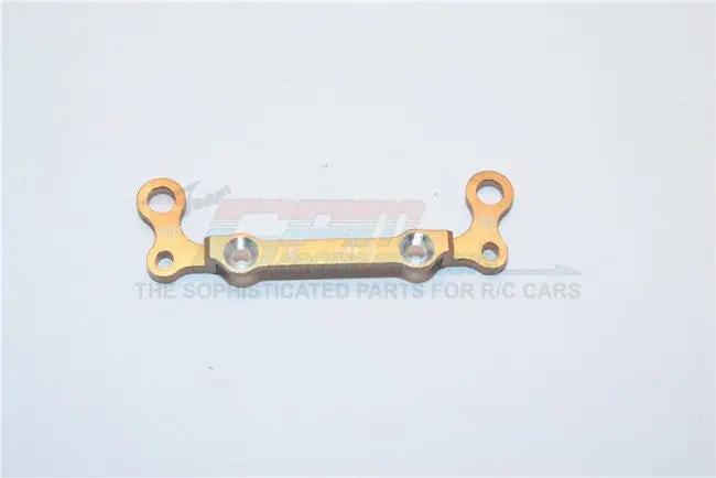 Kyosho Mini-Z Awd Aluminum Rear Knuckle Arm Holder Gpm Design (Toe Out : 0.2Mm, Thick : 0.6Mm) - 1Pc Golden Black 1