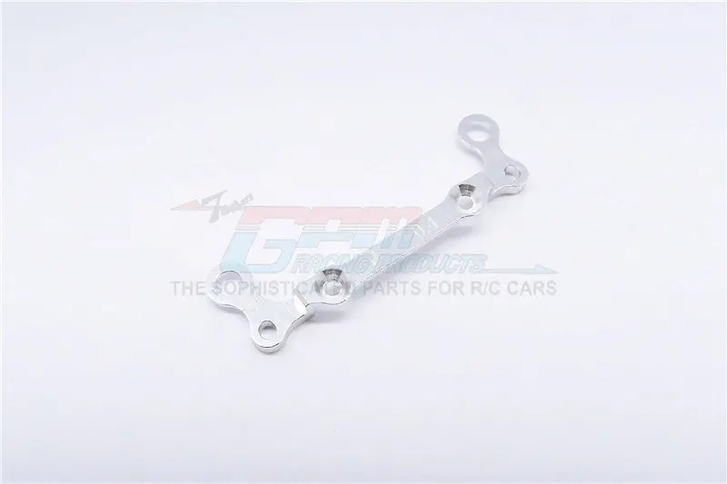 Kyosho Mini-Z Awd Aluminum Rear Knuckle Arm Holder (Toe Out 0.4Mm, Thick 0.6Mm) Gpm Design - 1Pc Silver 1