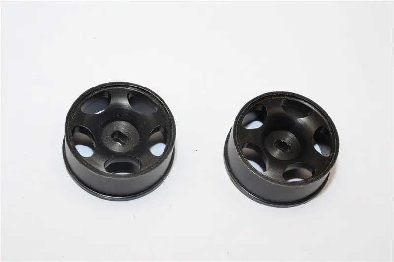 Kyosho Mini-Z Awd Delrin Front/Rear Ridge Rims (5P, 1.5Mm Off Set, Width 8.5Mm) - 1Pr Black 1