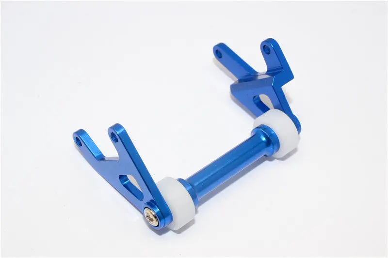 Kyosho Mini-Z Monster Aluminum Rear Bumper - 1Pc Blue 1