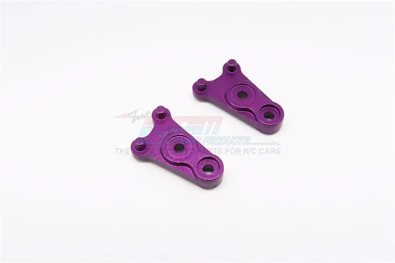 Kyosho Motorcycle Nsr500 Aluminum Footrest - 1Pr Set Purple 1