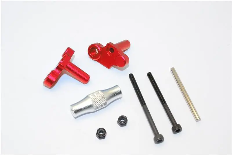Kyosho Motorcycle Nsr500 Aluminum Front Chassis Holder - 1 Set Red 1