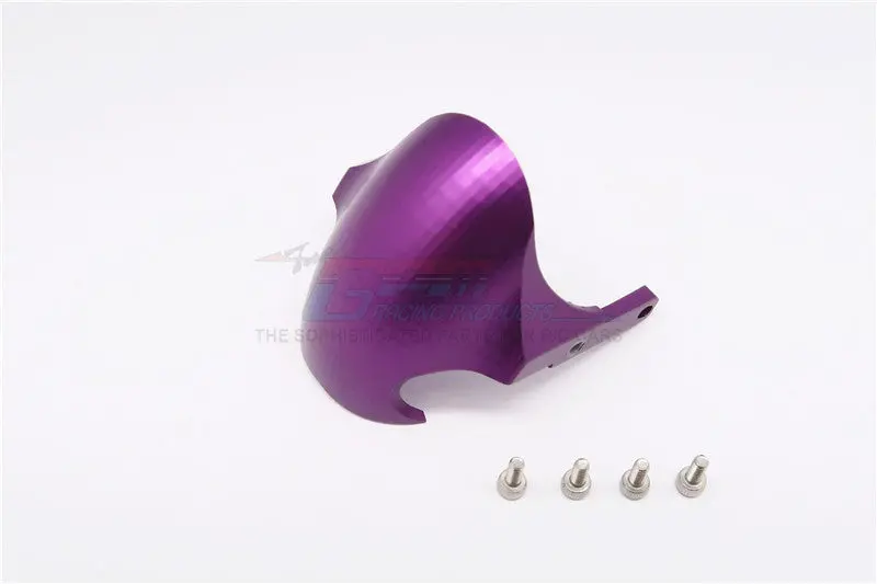 Kyosho Motorcycle Nsr500 Aluminum Front Wheel Fender - 1Pc Set Purple 1
