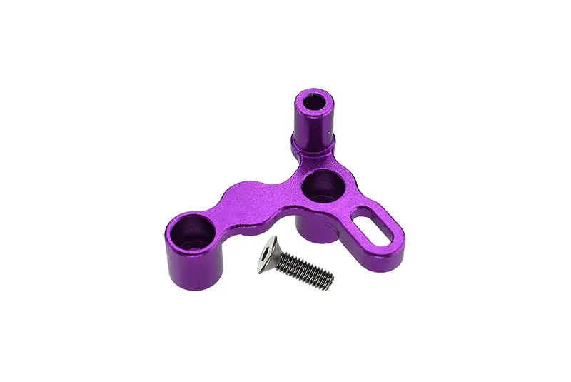Kyosho Motorcycle Nsr500 Aluminum Motor Connecting Mount - 1Pc Set Purple 1