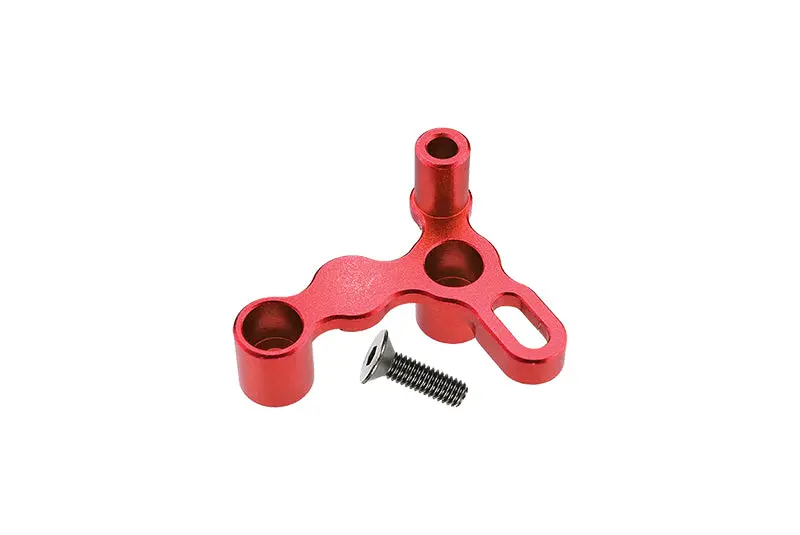 Kyosho Motorcycle Nsr500 Aluminum Motor Connecting Mount - 1Pc Set Red 1