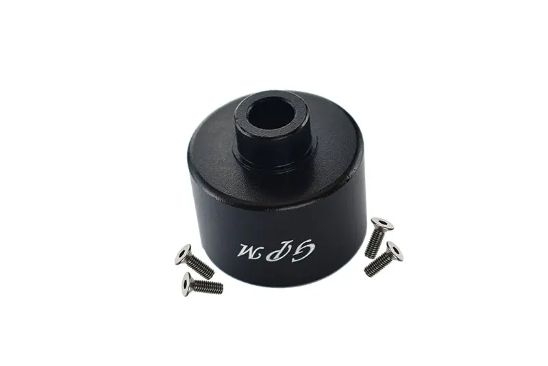Losi 1/10 Baja Rey 4Wd Desert Truck Aluminum Front Or Rear Diff Case - 1Pc Set Black 1