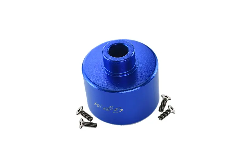 Losi 1/10 Baja Rey 4Wd Desert Truck Aluminum Front Or Rear Diff Case - 1Pc Set Blue 1