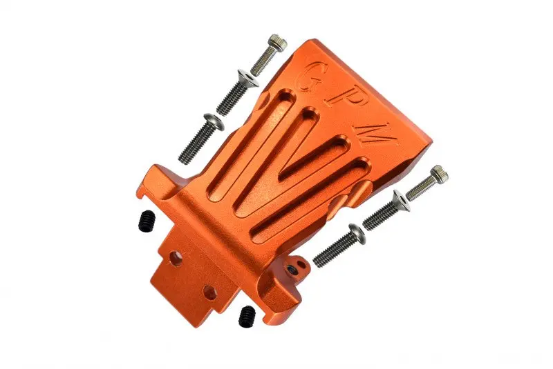 Losi 1/10 Baja Rey 4Wd Desert Truck (Los03008) Aluminum Front Bumper Mount - 1 Set Orange 1