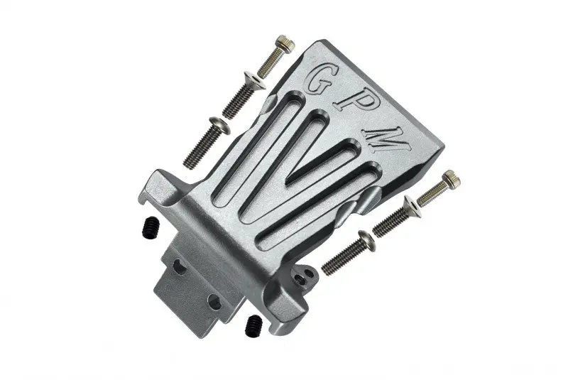 Losi 1/10 Baja Rey 4Wd Desert Truck (Los03008) Aluminum Front Bumper Mount - 1 Set Silver 1